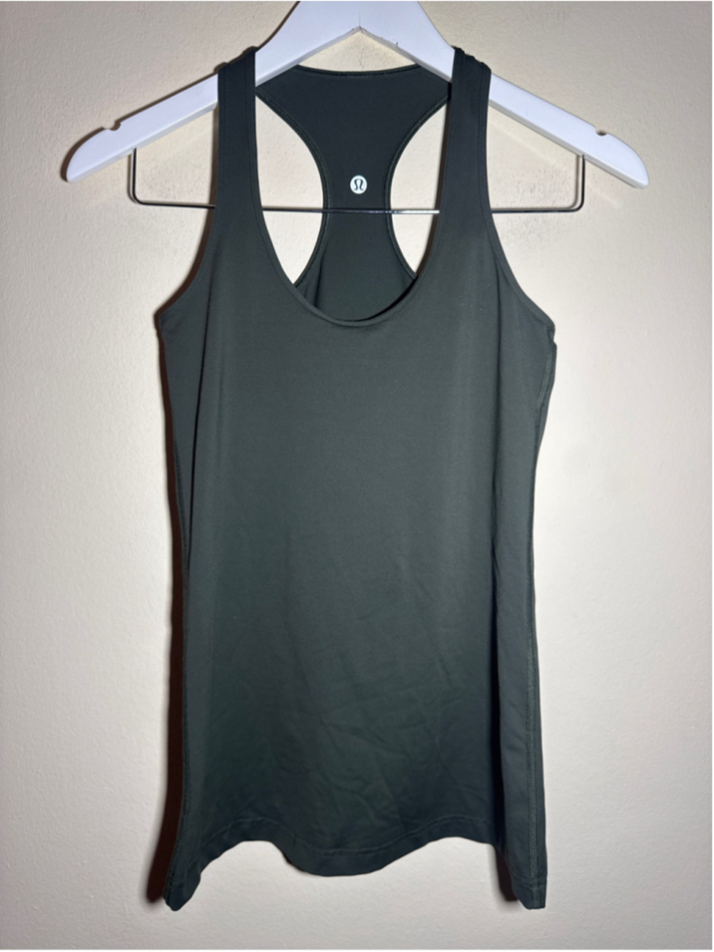 Lululemon Racerback Tank Top Green Sz 6